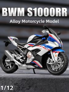 Simulation Alloy Collection Motorcycle Model Toy 1:12