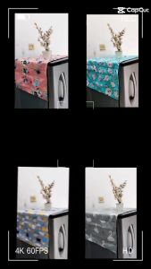 ALDA - Taplak Kulkas & Sarung Kulkas Minimalis Modern