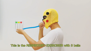 [ร้านอยู่ที่ไทย] เครื่องช่วยบริหารปอด Triballs Incentive Spirometer ระบบ Triflow มีอย.ระวังของไม่ได้มาตรฐาน