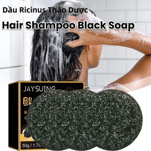 Xà Phòng Gội Đầu Đen Polygonum Multiflorum 50G Dầu Dừa Nhẹ Nhàng Chăm Sóc Tóc Thủ Công Với Tính Chất Kiểm Soát Dầu Và Làm Mượt Cho Mọi Loại Tóc