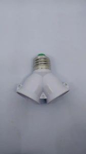 OVER FITTING CABANG 2 E27/ PERPANJANGAN LAMPU SAMBUNGAN EXTENSION FITING SAMBUNG E27 TO 2 E27 ATN