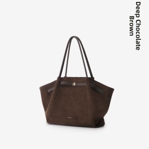 La Festin | Suede Large Capacity Tote Bag