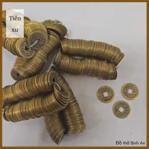 (Lẻ) Tiền xu ngũ đế tiền xu cổ bằng đồng đẹp thu hút tài lộc - Đồ thờ Bình An-Decor phong thủy