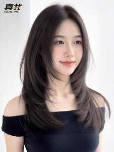 REAL ME | Tóc giả nữ đầy đủ tự nhiên không thấy