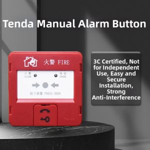 Fire Smoke Temperature Detection Alarm Detector Wired