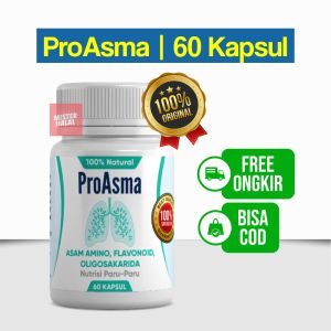 PROASMA Obat Asma Paru-Paru Ampuh - Batuk Berdarah Tbc Paru Bronkitis Gurah Dan Sesak Nafas HERBAL