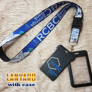 RCBC Bank High Quality  Lanyard Id Key Holder Id Lace Sling Cord Strap