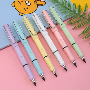🔥🔥Roman Holiday No Sharpening Eternal Pencil Students Lead HB Erasable Pencil Sketch Painting Pencil Unlimited Writing Pencil Not Easy Break No Ink Pen Magic Pencils