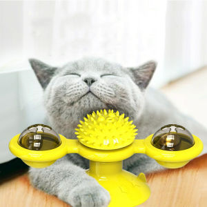 HATELI Cat Toy Windmill: Fun & Educational Cat Supplies