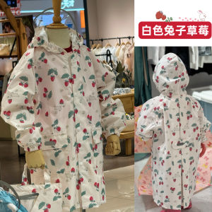 Áo Mưa Trẻ Em Chống Thấm Nước Có Ngăn Đựng Đồ Dùng Học Tập Cho Bé Trai Và Bé Gái Mẫu Giáo Đi Chơi Nước