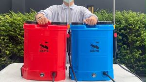 รวมเครื่องพ่นยาแบตและเครื่องพ่นยาถังโยก AKI ไทยบ้าน BSP 12L14L16L20L แถมหัวพ่น 5 หัว พ่นปุ๋ย มดงาน พ่นสารเคมี แข็งแรงและทนทาน รับประกัน 6 เดือน เกษตรทำเงิน