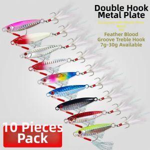 Long Distance Glowing Floating Fishing Lure with Double Hooks