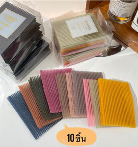 🎀 ร้านไทย 10 แผ่น/กล่อง แผ่นแปะผม ที่แปะผม กันไรผม แผ่นติดผม สำหรับแต่งหน้าล้างหน้า