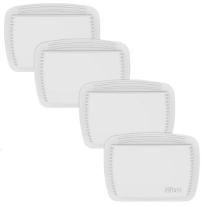 Silicone Pill Organizer for Travel - 2/4 Pcs Portable Pill Case Vitamin & Medication Box