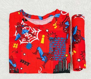 SPIDERMAN PRINT DESIGN TERNO T-SHIRT AND PAJAMA for KIDS (1yr old up to 13yrs old)