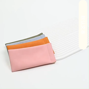 【SG Stock】Korean Glasses Storage Bag Automatic closing Leather Material High appearance眼镜收纳袋自动闭合皮质