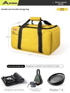 BSWOLF | Large Capacity Outdoor Camping Utensil Storage Bag