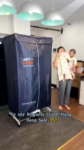 Tủ Sấy Quần Áo Cao Cấp Rowanto S6 / S8 Plus Máy Sấy Diệt Khuẩn An Toàn Tiết Kiệm Điện Tủ Sấy Đồ