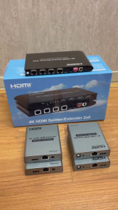 2x6 HDMI Splitter Switch Extender 100m