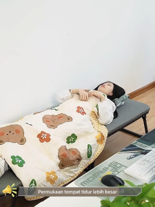 Tempat Tidur Lipat 183CM Ranjang Lipat Portable Folding Bed Kasur Lipat