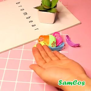 Set 10 Bóng lắp ghép đồ chơi tư duy sáng tạo cho bé Samcos