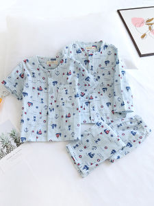 Cute Cartoon Childrens Sleepwear Thin Cotton Flannel Long Sleeve Shorts Long Pants Three-piece Set Home Clothes for Boys