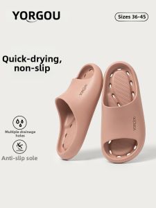 YUANGANG | Quick Drying Anti Slip Deodorant Bathroom Slippers
