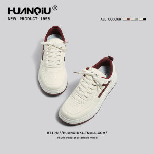HuanQiu | Mens Casual Sneakers White Summer