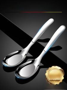 Thìa Ăn Bằng Thép Không Gỉ 316 Dễ Thương Dùng Trong Gia Đình Cho Trẻ Em Thìa Ăn Sâu Hình Trái Tim Thìa Dùng Để Múc Bát Ăn Tối