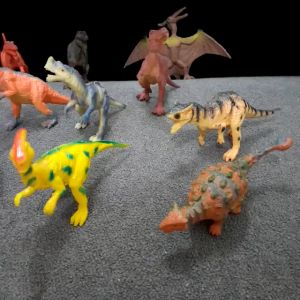 Mainan Anak Hewan Dinosaurs Karet PR 17666 Binatang Figure DINOSAURUS WORLD Murah Terbaru | Mainan Anak Koleksi Hewan Dino Karet Ukuran Sedang Kemasan Kantong | Mainan Edukasi Anak Binatang Dinosaurus Berbagai Macam Bent