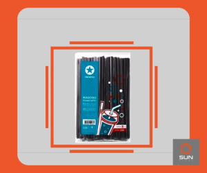 หลอดงอ ห่อพลาสติก ตราดาว ขนาด 8 mm จำนวน 100 เส้น