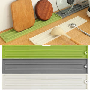 Silicone Sink Drain Pad / Kitchen Pot Lid Spatula Organiser Holder / Non-Slip Countertop Pot Lid Pad for Kitchen / Pots Dish Bottle Cup Drying Mat