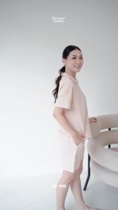 FOREVER SWEET One Set Hot Pant Knit Ivy Setelan Wanita