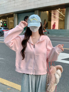 SUHUIQIAN | Drawstring Hoodie Casual Loose Fit Top