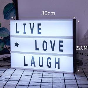 Letter Light Box Decorative Lights