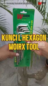 Kunci L HEX 1 Set 9 Pcs HEXAGON