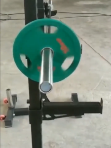 บาร์เบล บาร์โอลิมปิค บาร์ตรง บาร์หยักขนาดรู 2นิ้ว วัสดุเหล็กเกรด Commercial Olympic Bar Barbell Weightlifting Barbell Dumbbell Barbell