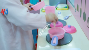 Mainan anak set masak masakan cooking