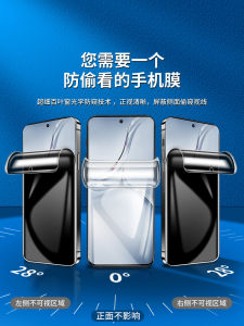 High Definition Privacy Screen Protector for Oppo K12X Tempered Waterdrop Film Full Cover Anti Blue Light Fingerprint Resistant