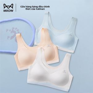 Áo ngực thể thao nữ MiiOW Catwoman bằng nylon chống sốc cho tuổi teen - mùa xuân 2025