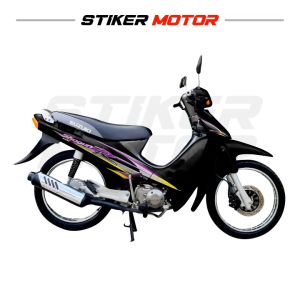 SH46 Striping Motor Shogun 110 R Sticker Stiker Suzuki Shogun 2000 2001 2002 2003 Motif Ori Variasi Lz