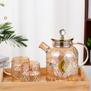 Teko Air Panas Kaca Borosilicate: Souvenir Mewah & Tahan Panas