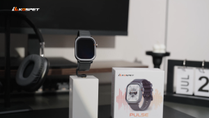 KOSPET Pulse Smartwatch for Men/Women with Bluetooth Call（Answer/Make） 1.96" AMOLED Display 25 Day Battery Life 24H Heart Rate Sleep Tracking