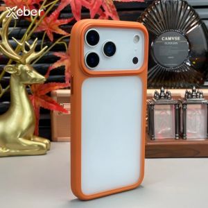 เคสใส TPU หรูหราแบบด้าน สำหรับ iPhone 17 Air 17 Pro Max ปุ่มควบคุมกล้อง กันกระแทก ขอบใส ซิลิโคน ฝาหลัง