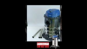 LADDERMAN 15L 30L Stainless Steel Wet and Dry Vacuum Cleaner Heavy Duty Home Commercial Penyedut Habuk Vacum Rumah