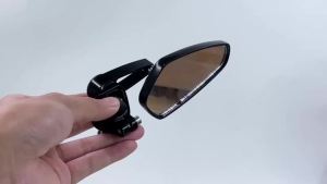 180° Adjustable 22mm Universal Handlebar Rearview Mirrors for Electric Scooter Motorcycle E-Bike ATV Safety Accessories