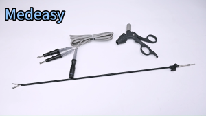 5*450mm Laparoscopic bipolar forceps with cable