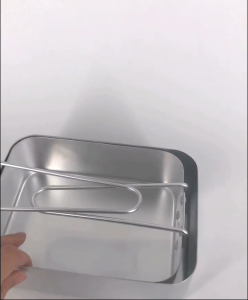 2PCS Camping Messtin British Army Mess Tin Outdoor Cooking Kit Tin Masak Luaran