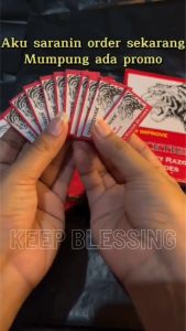 (10 Pcs) Silet Cukur - Silet Tiger Quick - Tajam Tahan Lama Anti Letoy - Cod - Keep Blessing
