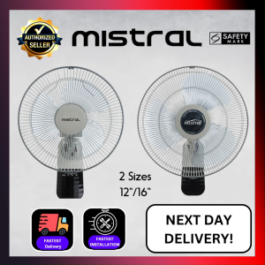 CHEAPEST INSTALL Mistral MWF4035R 12/16IN WALL FAN W/RC